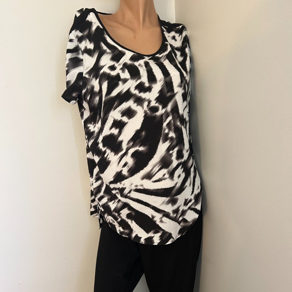 Calvin Klein Short-Sleeve Blouse